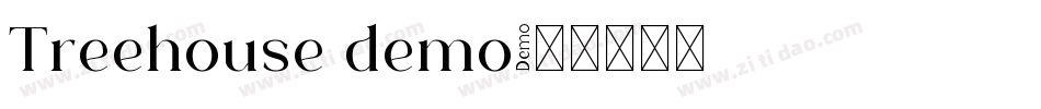 Treehouse demo字体转换